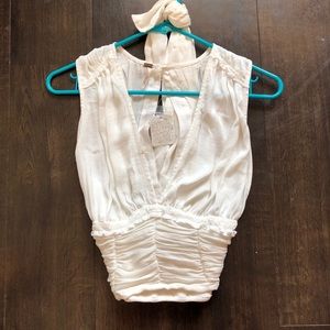 Free people silk top